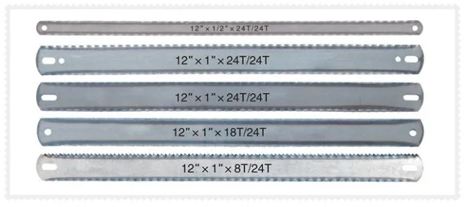 1/2" 1" Super Flexible Hand Hacksaw Blade