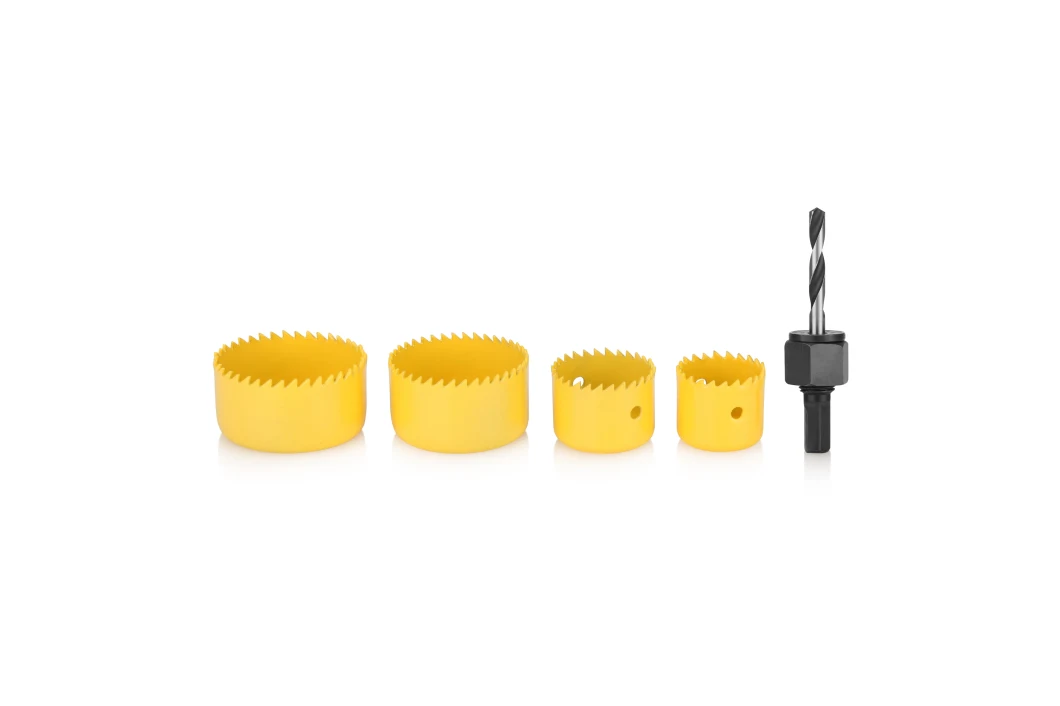 High Quality Carbon Steel Hole Saw Set 4 PCS